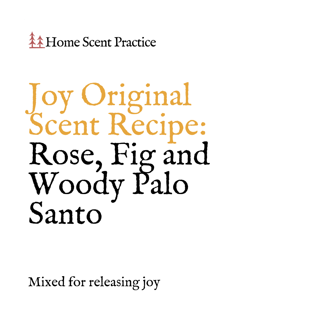 'Joy' Candle Refill: Rose, Fig and Woody Palo Santo