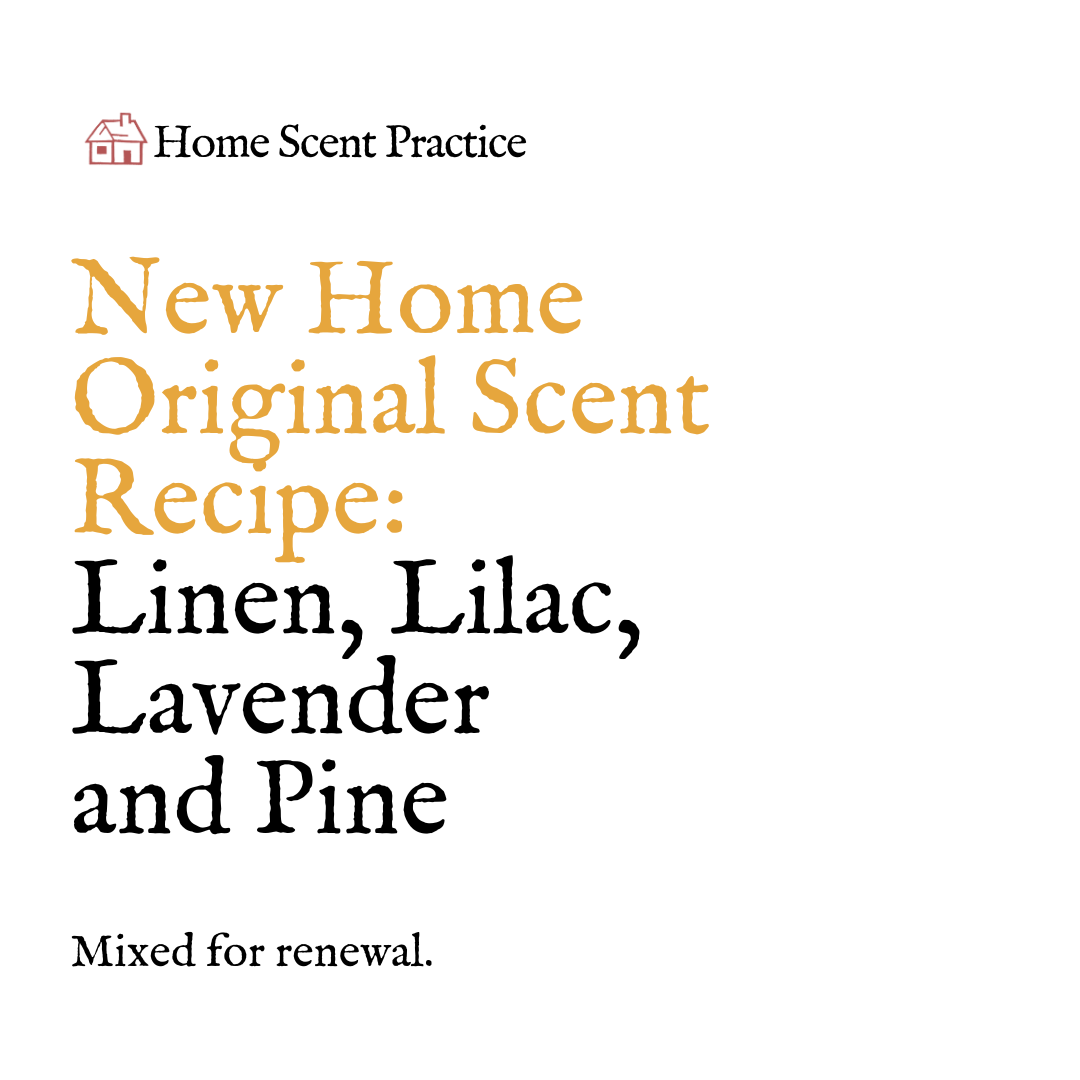 'New Home' Candle Refill: Linen, Lilac, Lavender & Pine