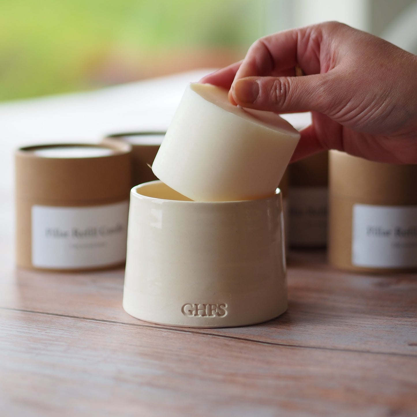 6 month Luxury Scented Candle And Candle Refill Subscription - Ceramic Pot
