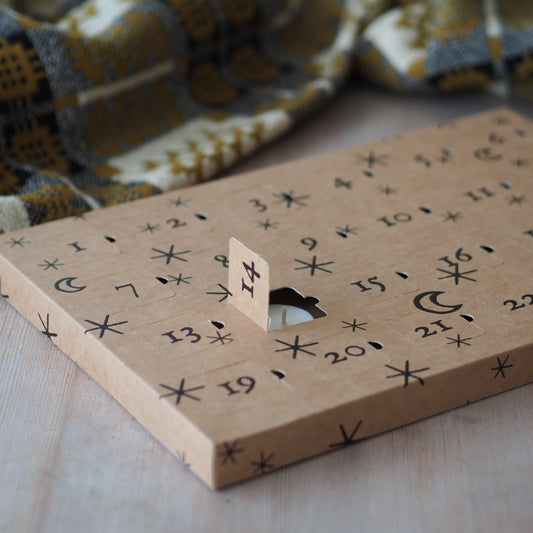 tealight advent calendar christmas