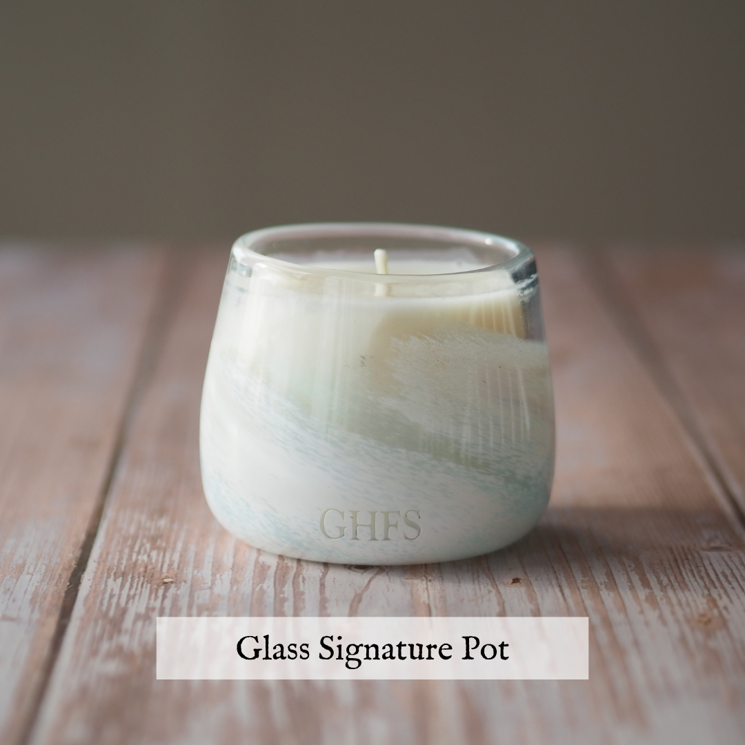 ‘Milky Way’ Refillable Scented Candle: Lavender, Vanilla Milk and Rained-Upon Hazelnut Trees