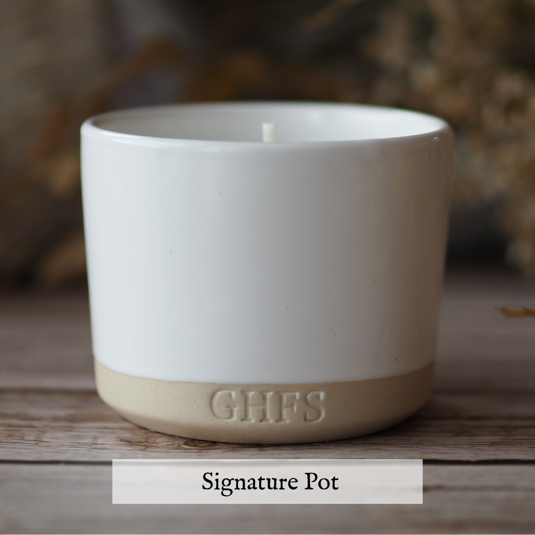 ‘Home’ Refillable Scented Candle: Vanilla, Smoke and Vetiver