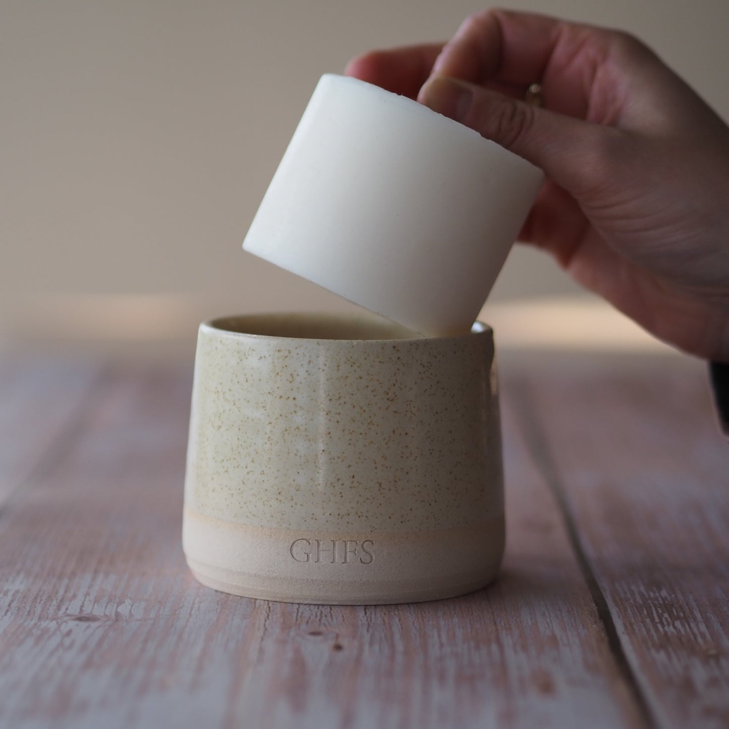 Almanac candle being refillable