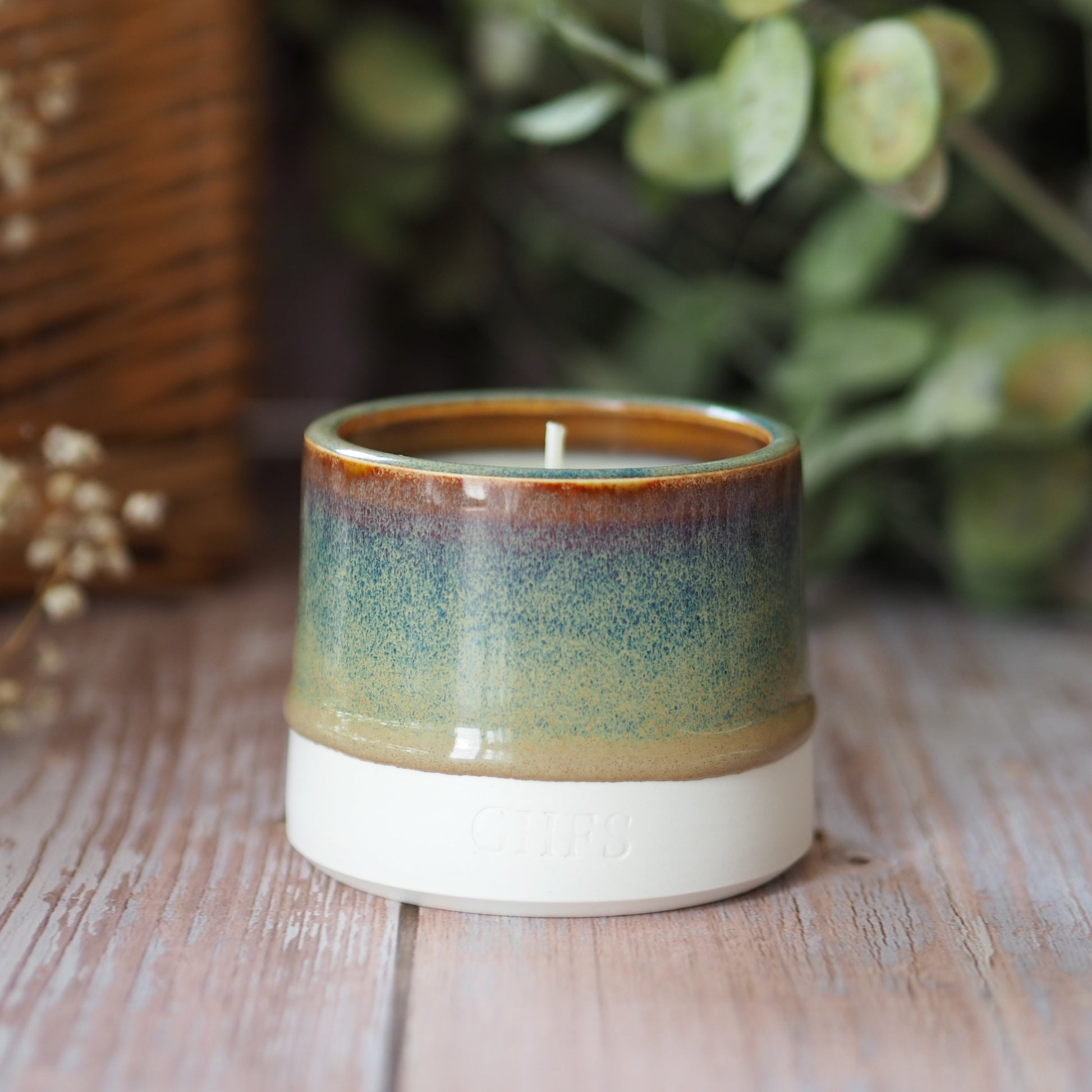 Autumn Seasonal refillable candle