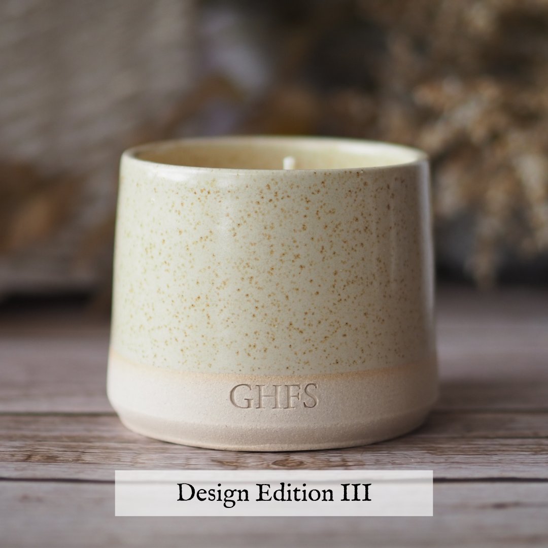 ‘Calm’ Refillable Scented Candle: Orange Blossom, Chamomile & Geranium