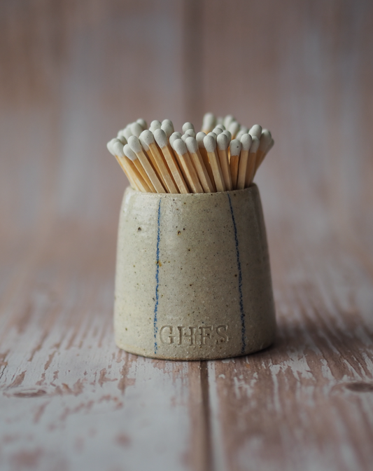 Design Edition V Ceramic Match Pot