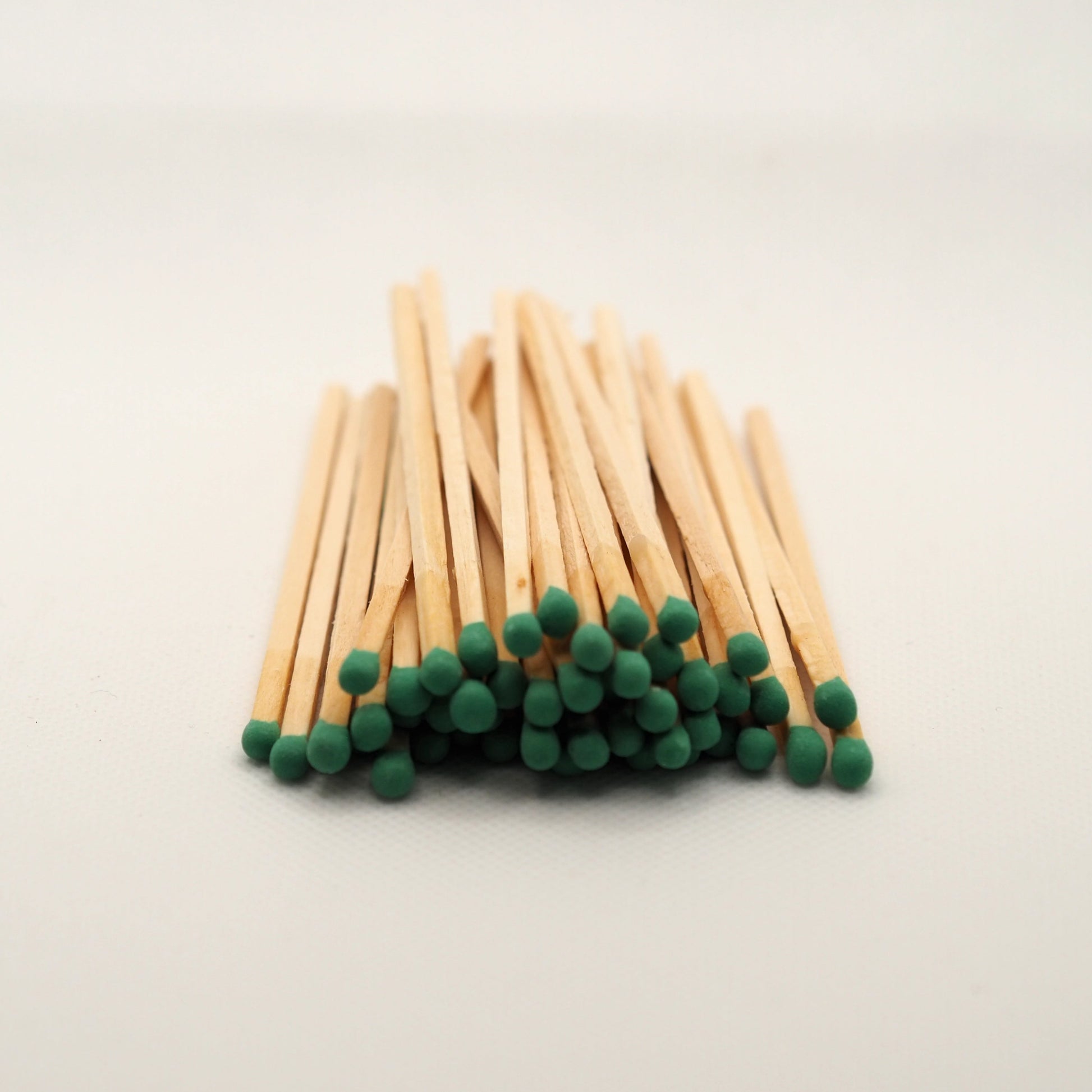 Green tip matches