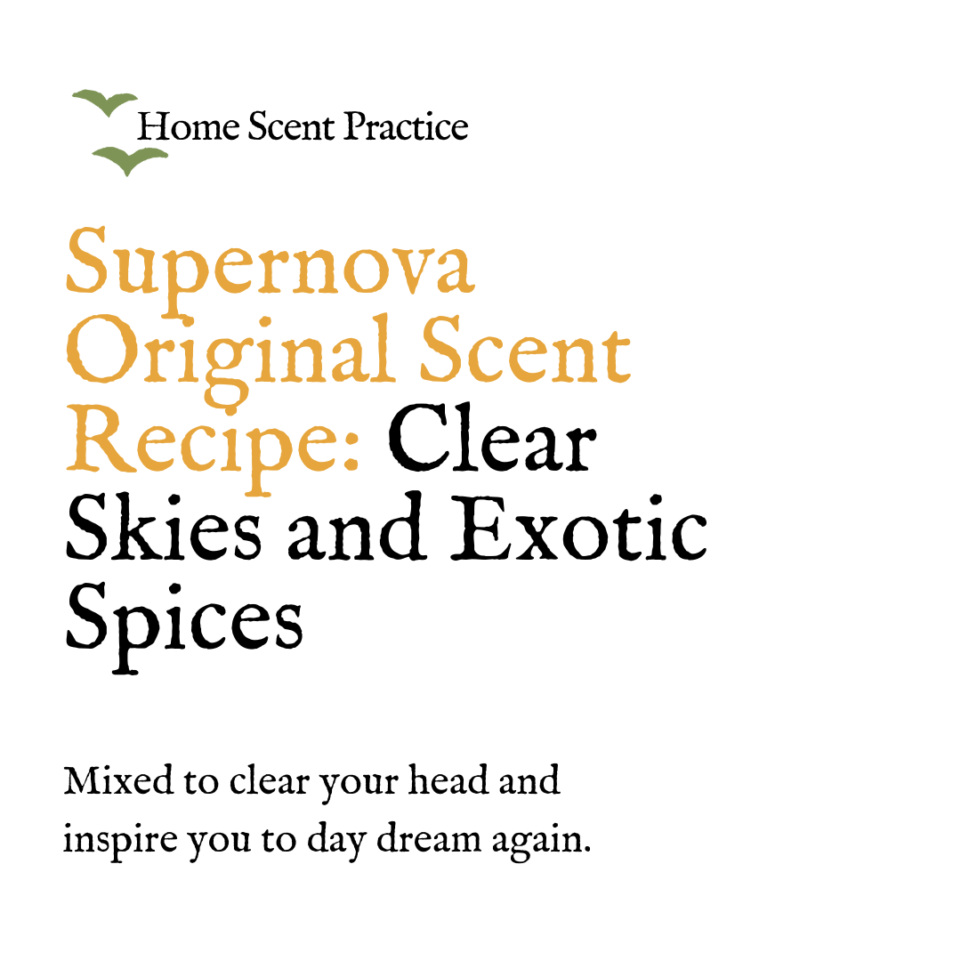 ‘Supernova’ Refillable Scented Candle: Clear Skies and Exotic Spices