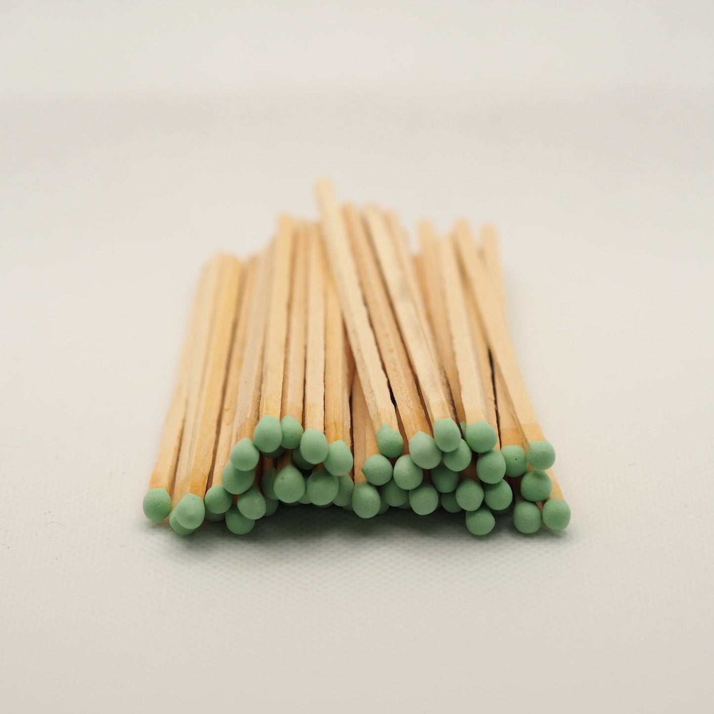 Mint green tip matches