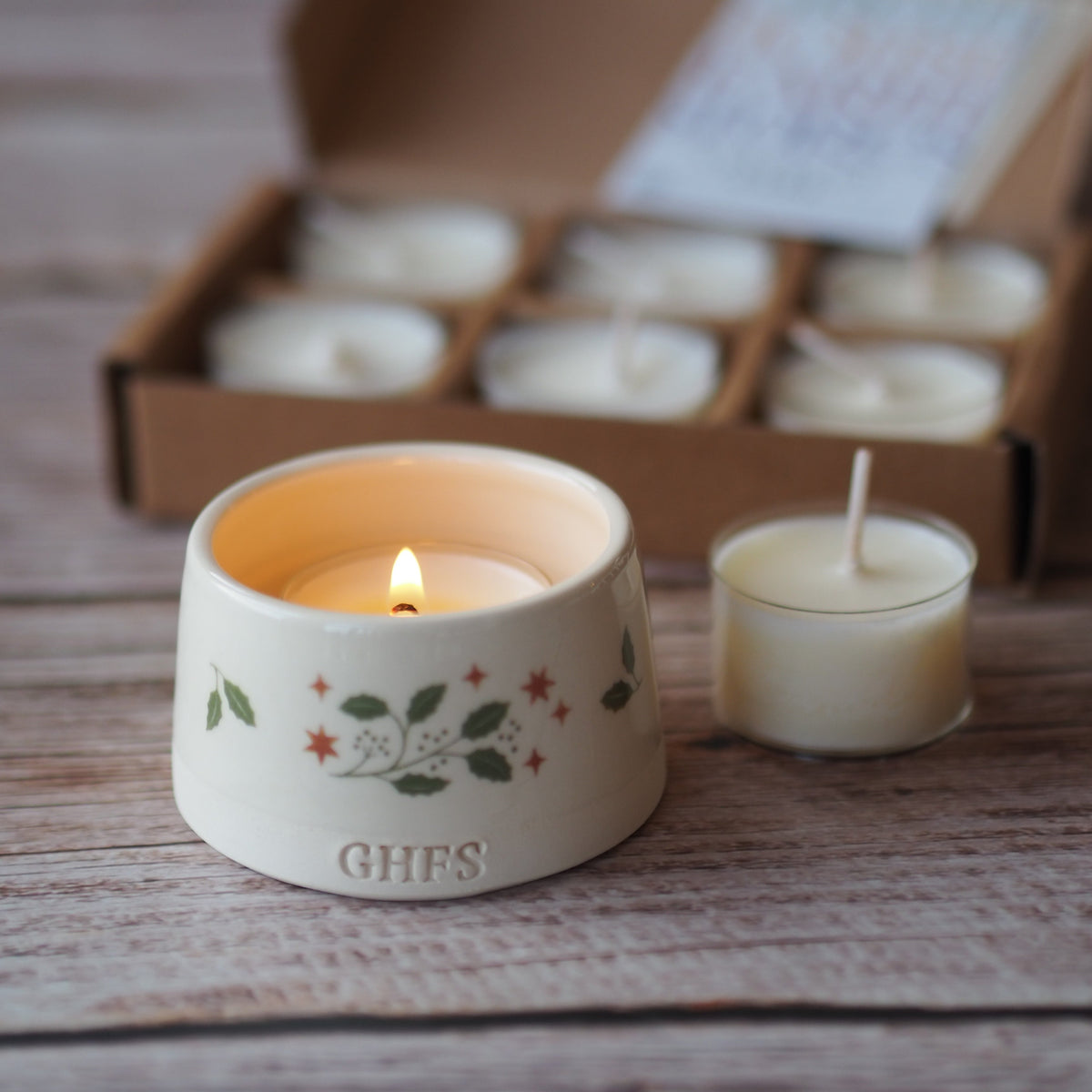 The Christmas Tealight Gift Box