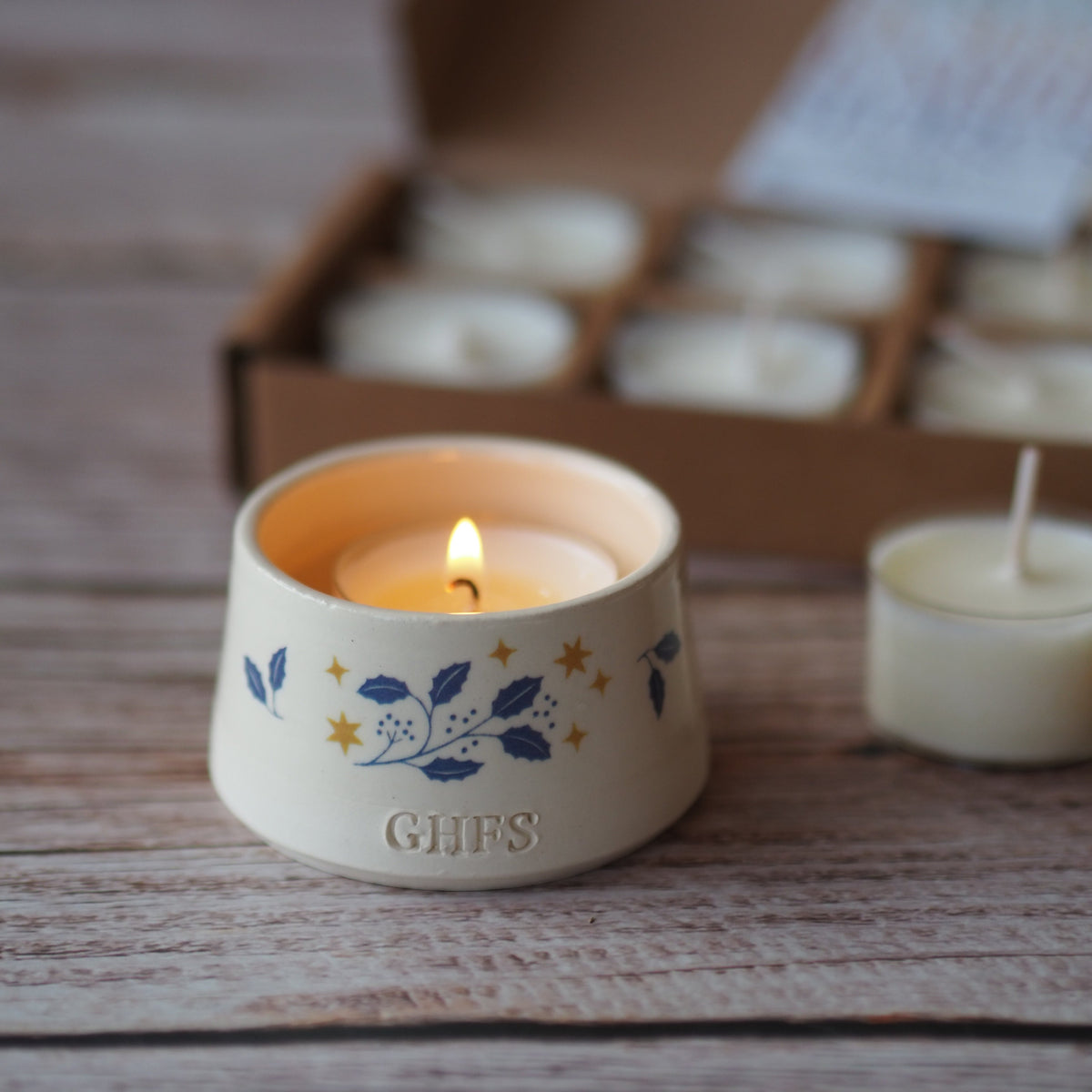 The Christmas Tealight Gift Box