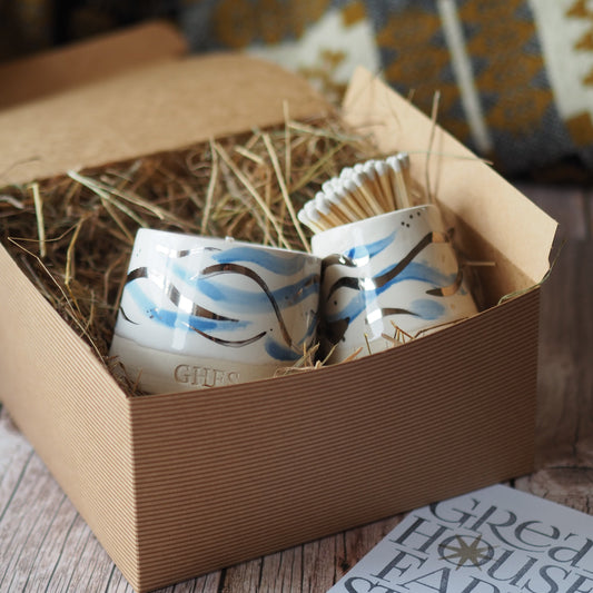 'Wonder' Refillable Scented Candle and Match Pot Gift Box