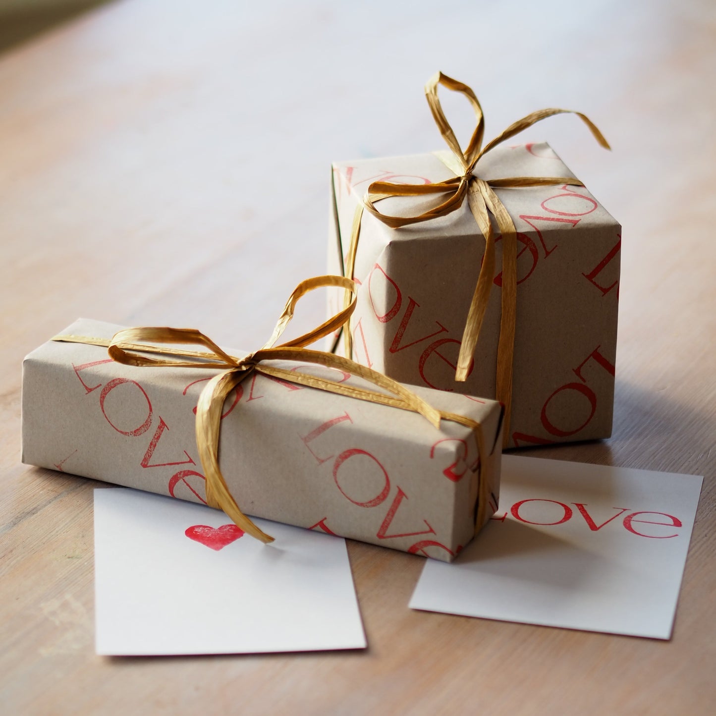 Luxury 'Love' Gift Wrapping