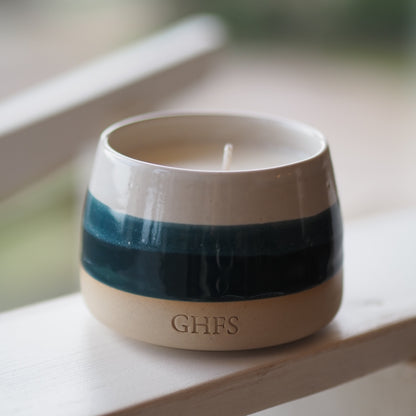 ‘Calm’ Refillable Scented Candle: Orange Blossom, Chamomile & Geranium