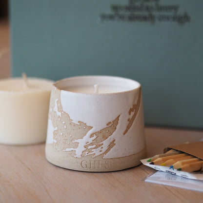 The Slow Kit: A Self Care Candle Gift Set