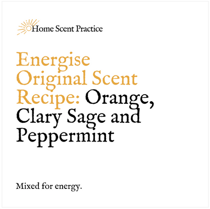 'Energise' Scented candle refill