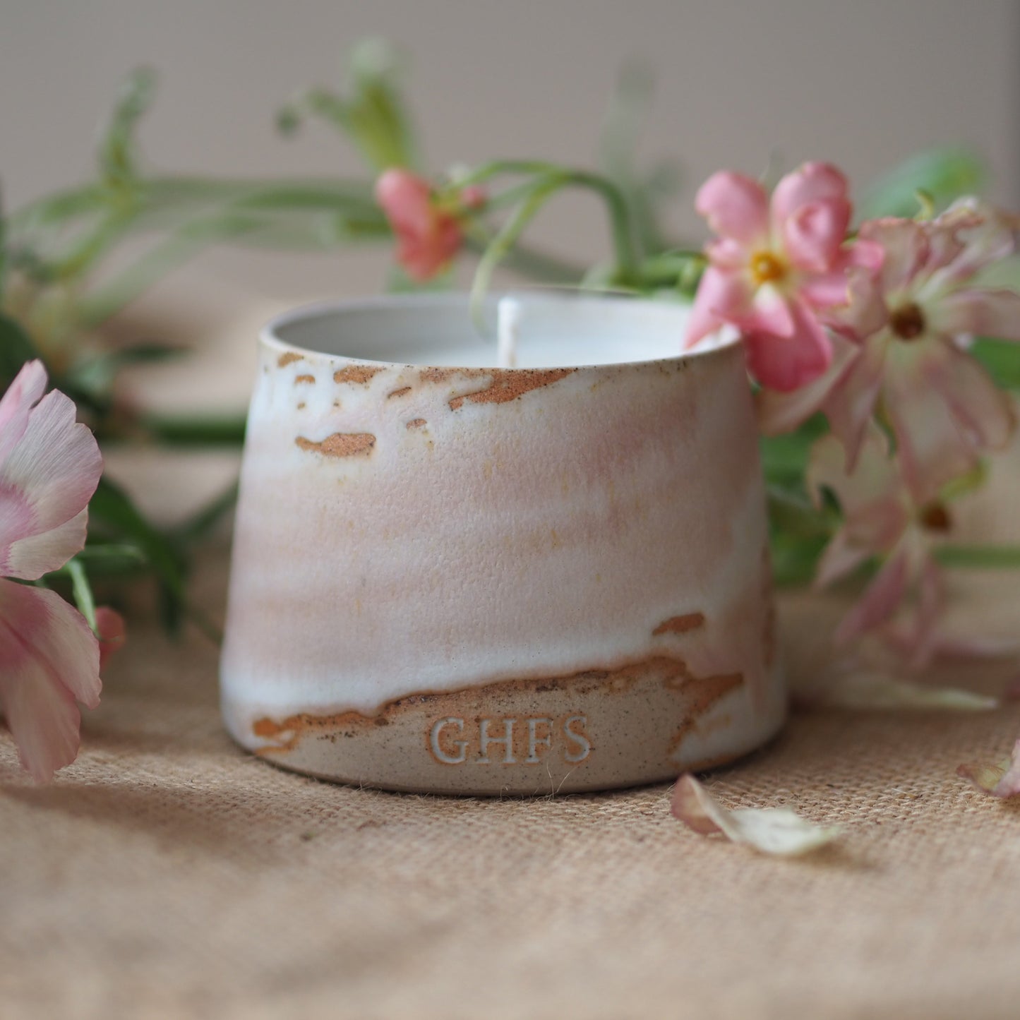'Summer '26' Refillable Scented Candle: Iced Coffee, Vanilla and Sea Spray