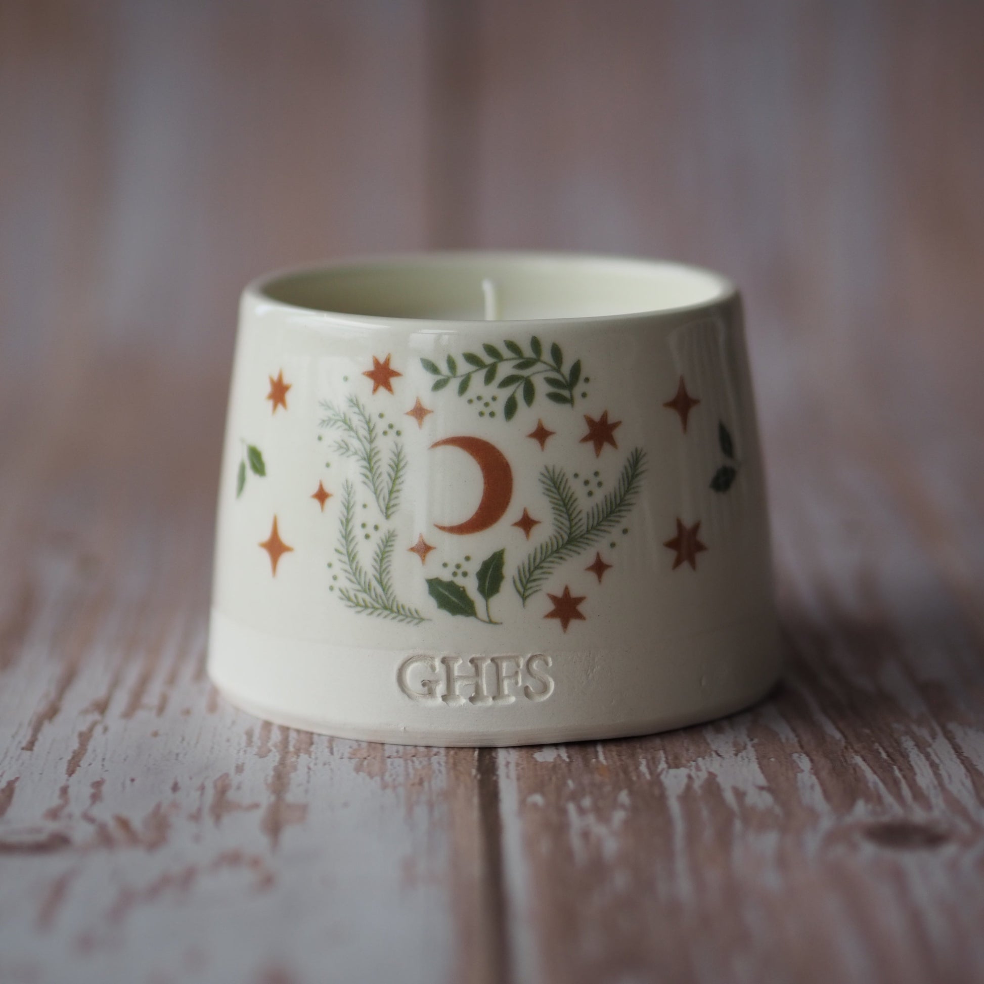 Twas the night before Christmas candle