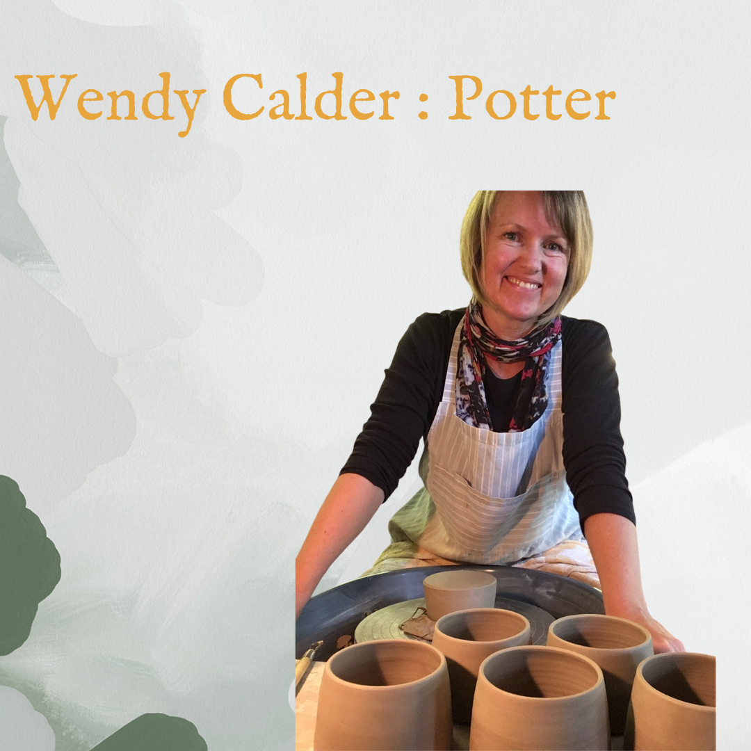 wendy calder with pots