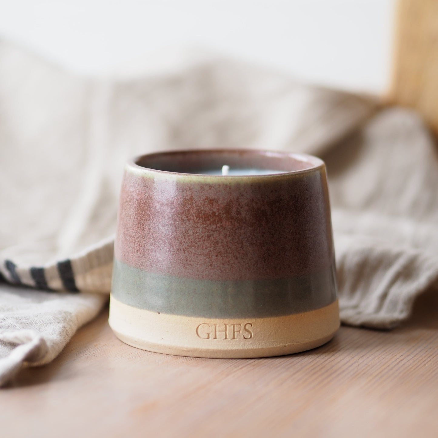 Autumn scented candle refillable