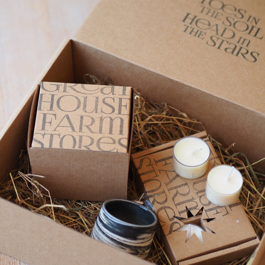 birds eye view tealight gift box