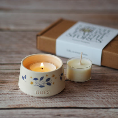 christmas tealight gift box design edition I