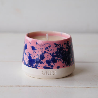 Joy refillable rose candle