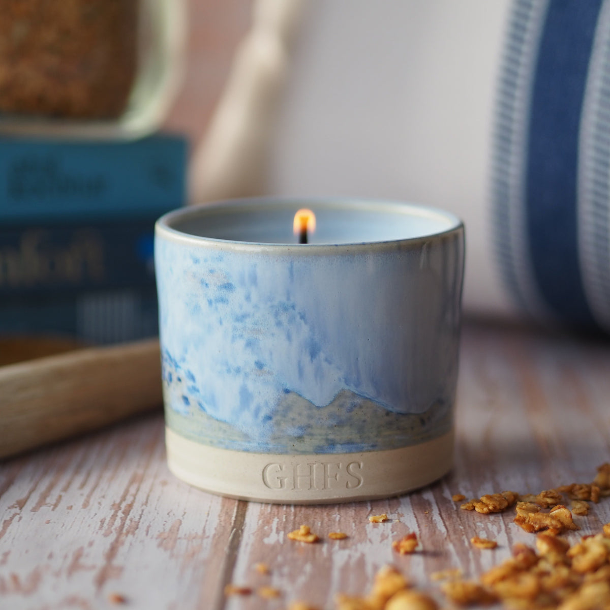 lit winter '26 refillable candle