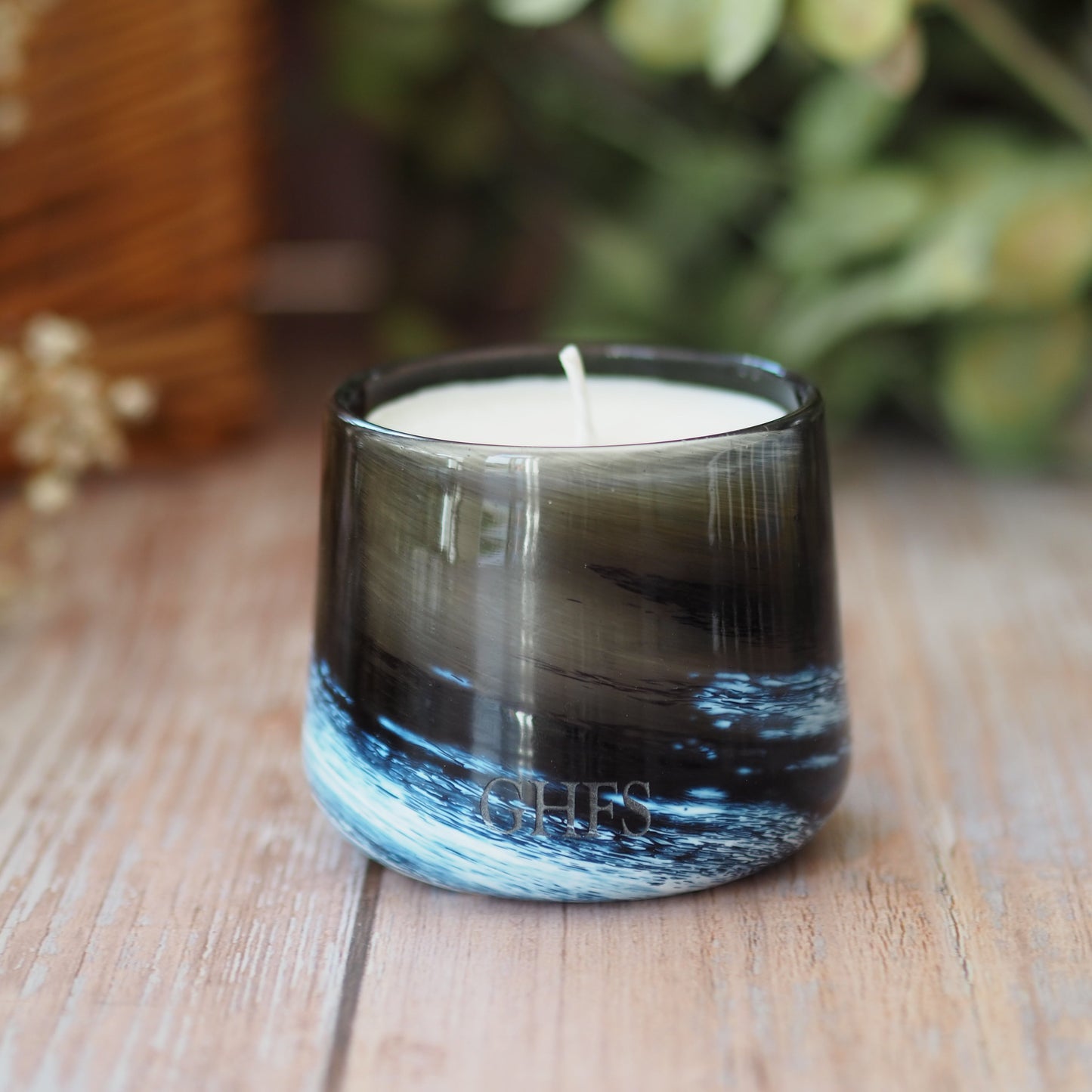 milky way refillable candle autumn