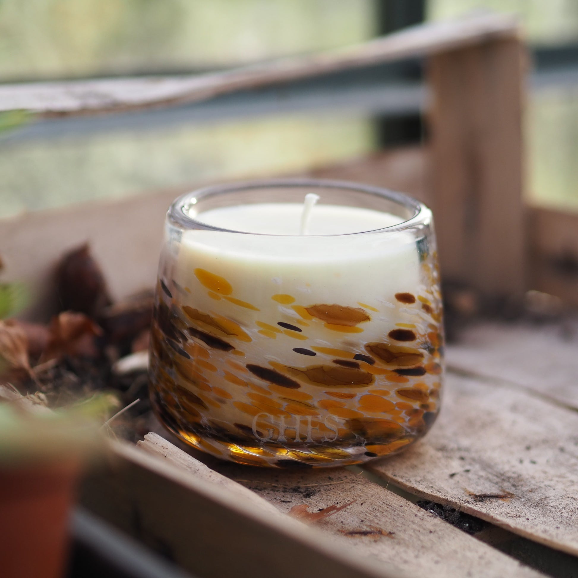 perfect autumn refillable candle