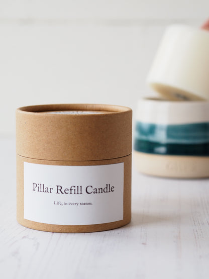 'Tidings' Scented Candle Refill: Pantry Spices and Seasoned Oak