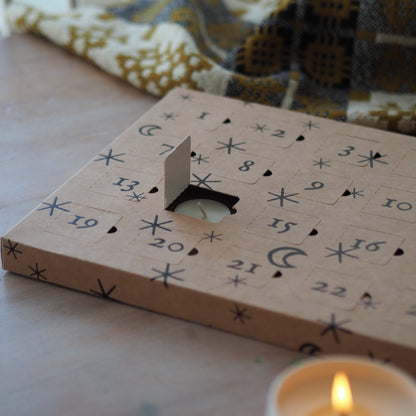 tealight advent calendar