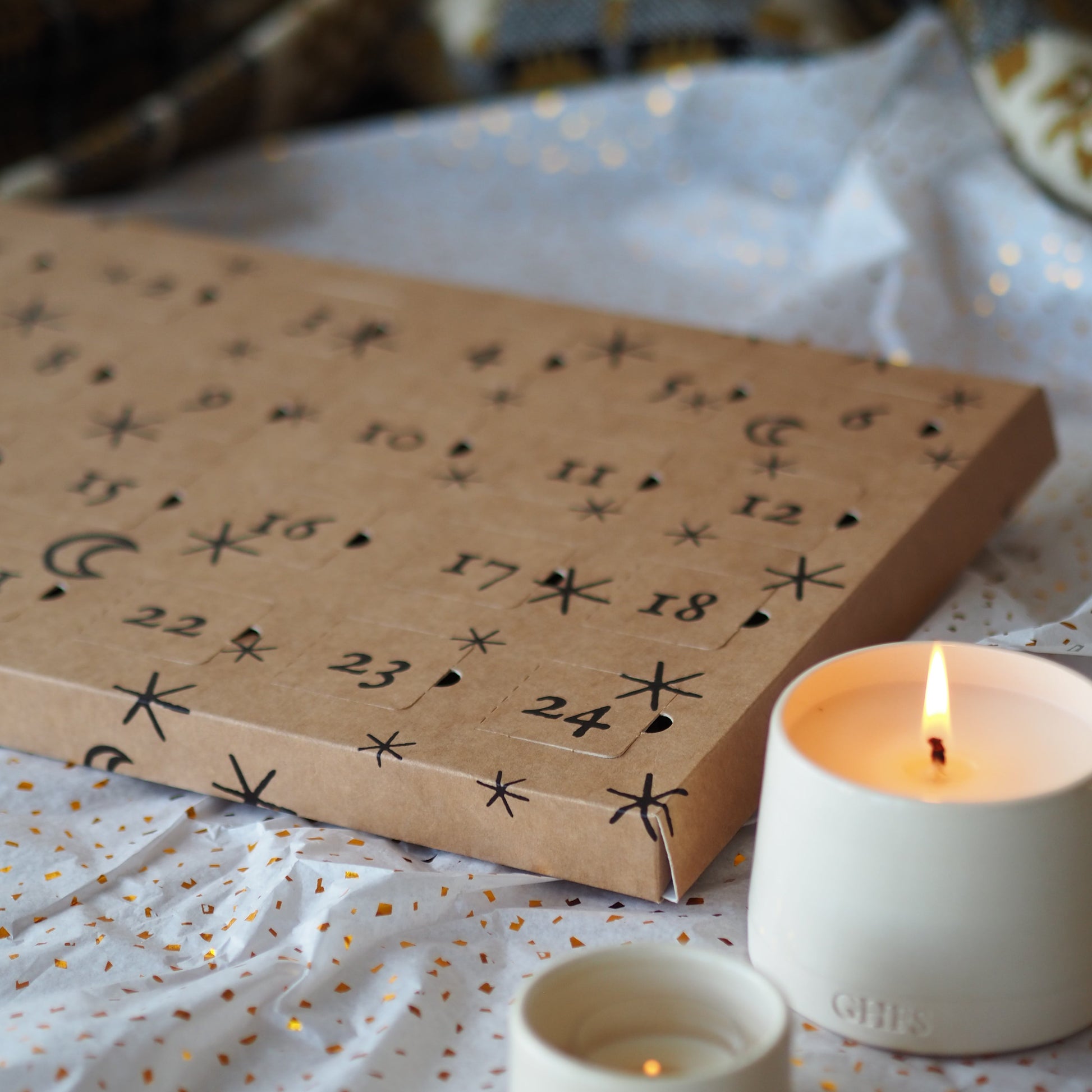 tealight advent calendar two